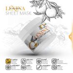 ماسک ورقه ای روشن کننده ویتامین سی لکسینا